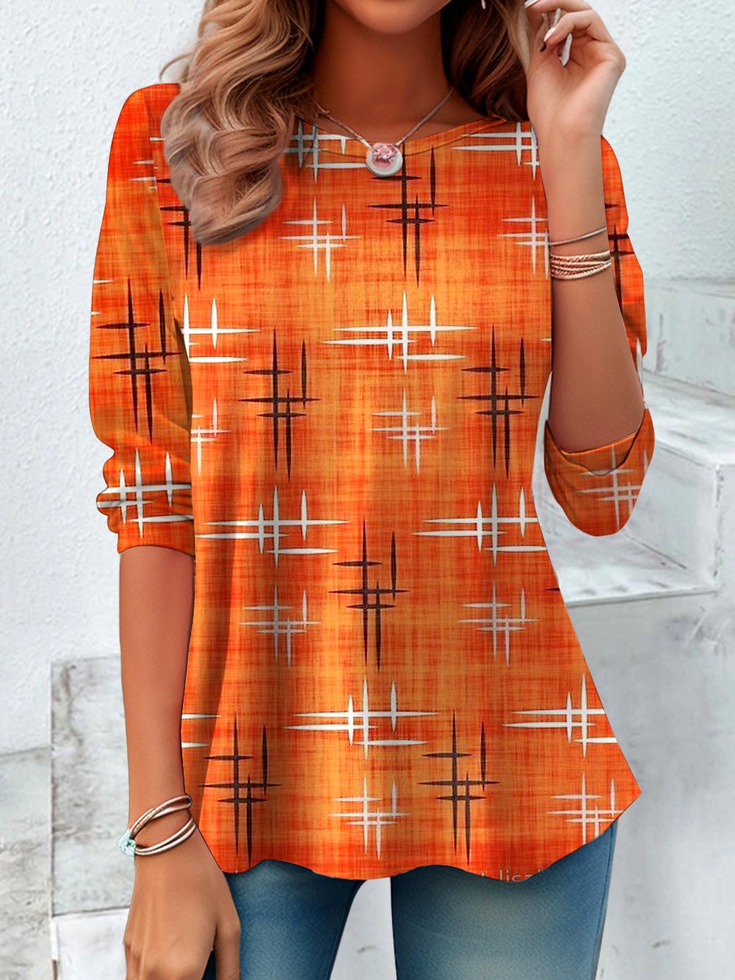 Halloween Crew Neck Cotton Casual T-Shirt