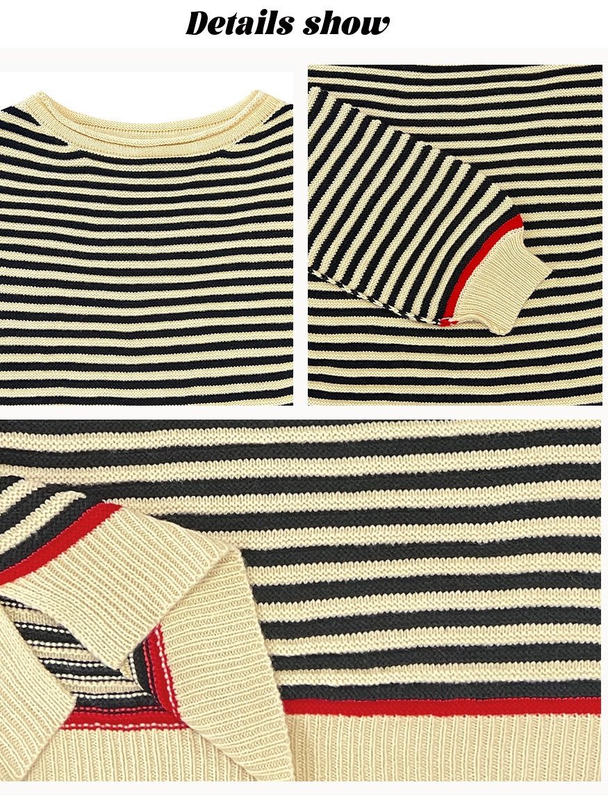 Split Joint Simple Wool/Knitting Loose Sweater