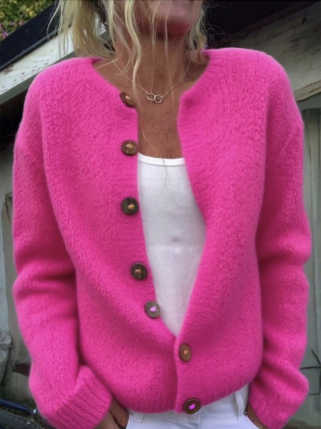 Casual Stand Collar Halloween Cardigan
