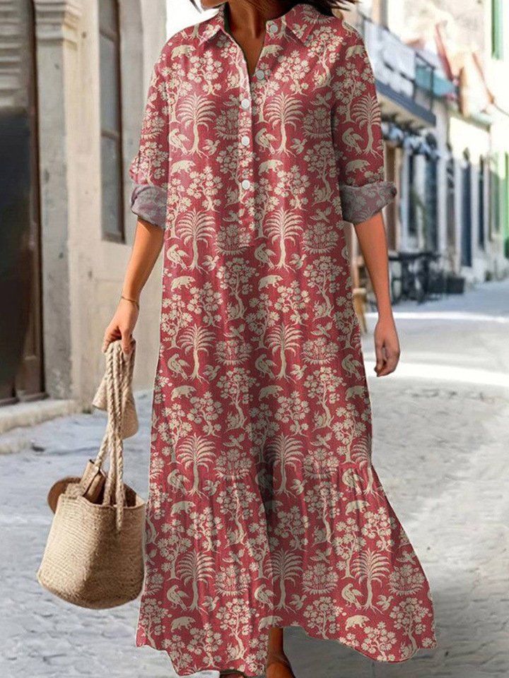 Regular Fit Casual Dress With No
