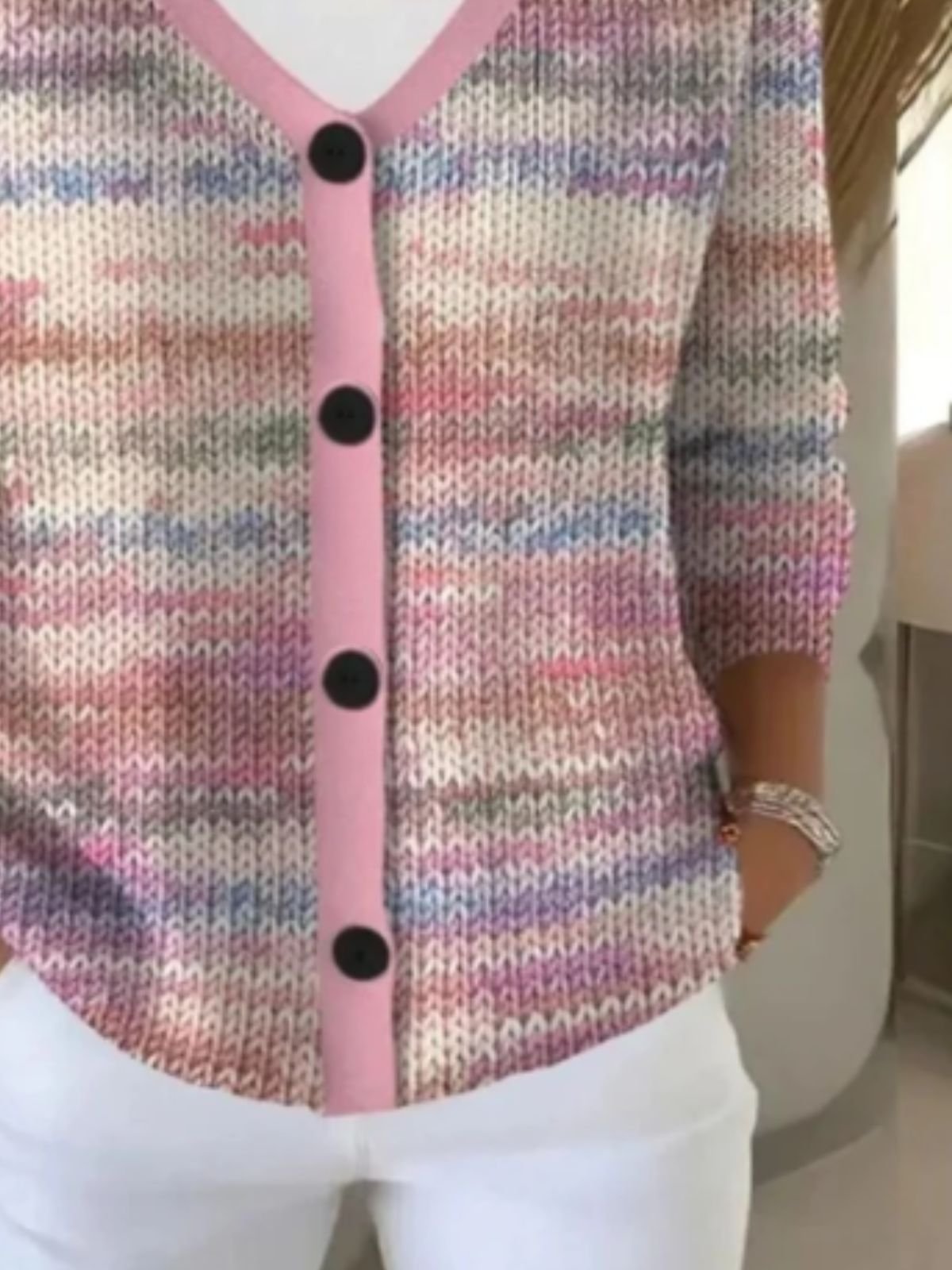 Cotton Casual Cardigan