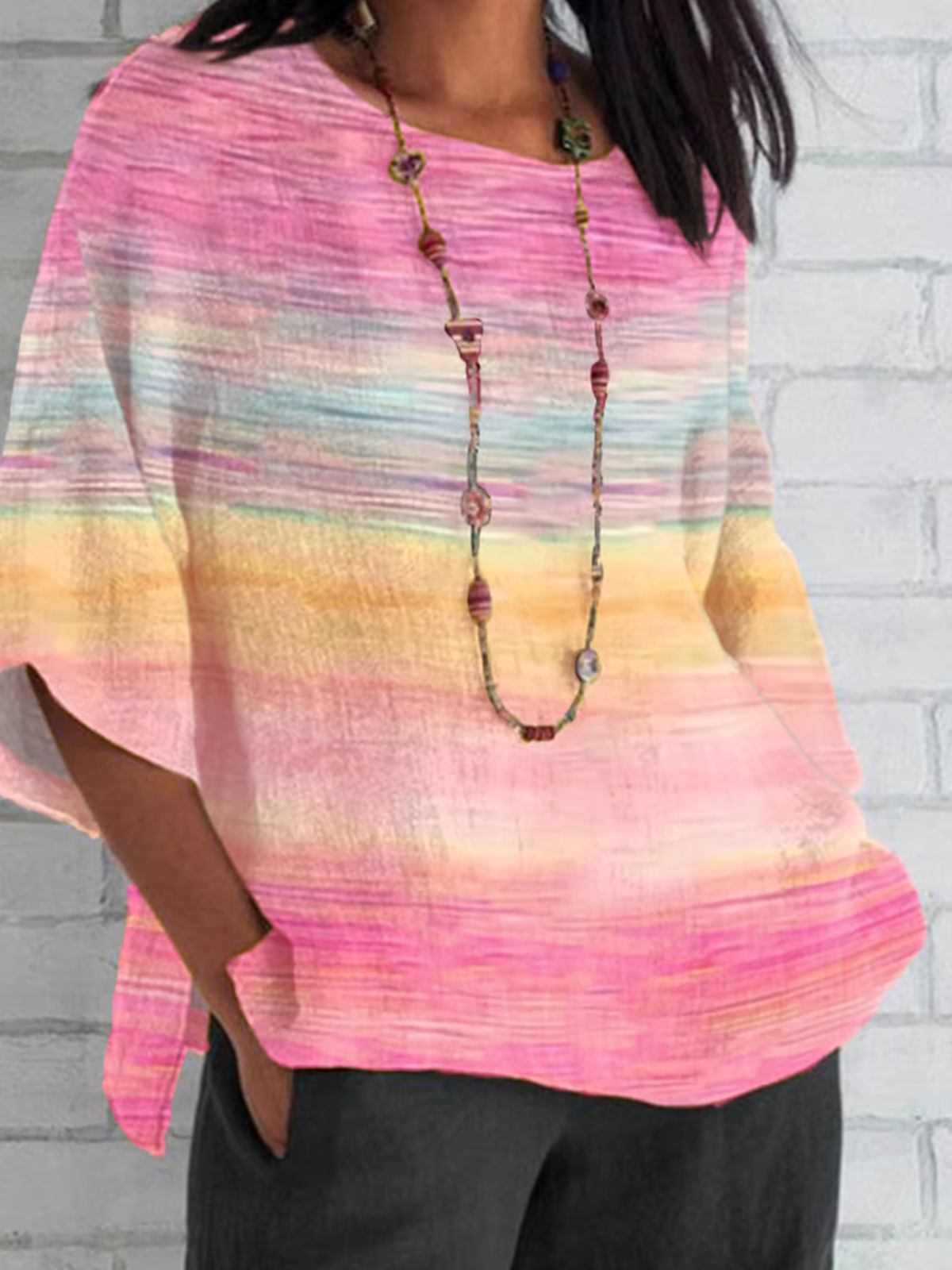Casual Cotton Blouse