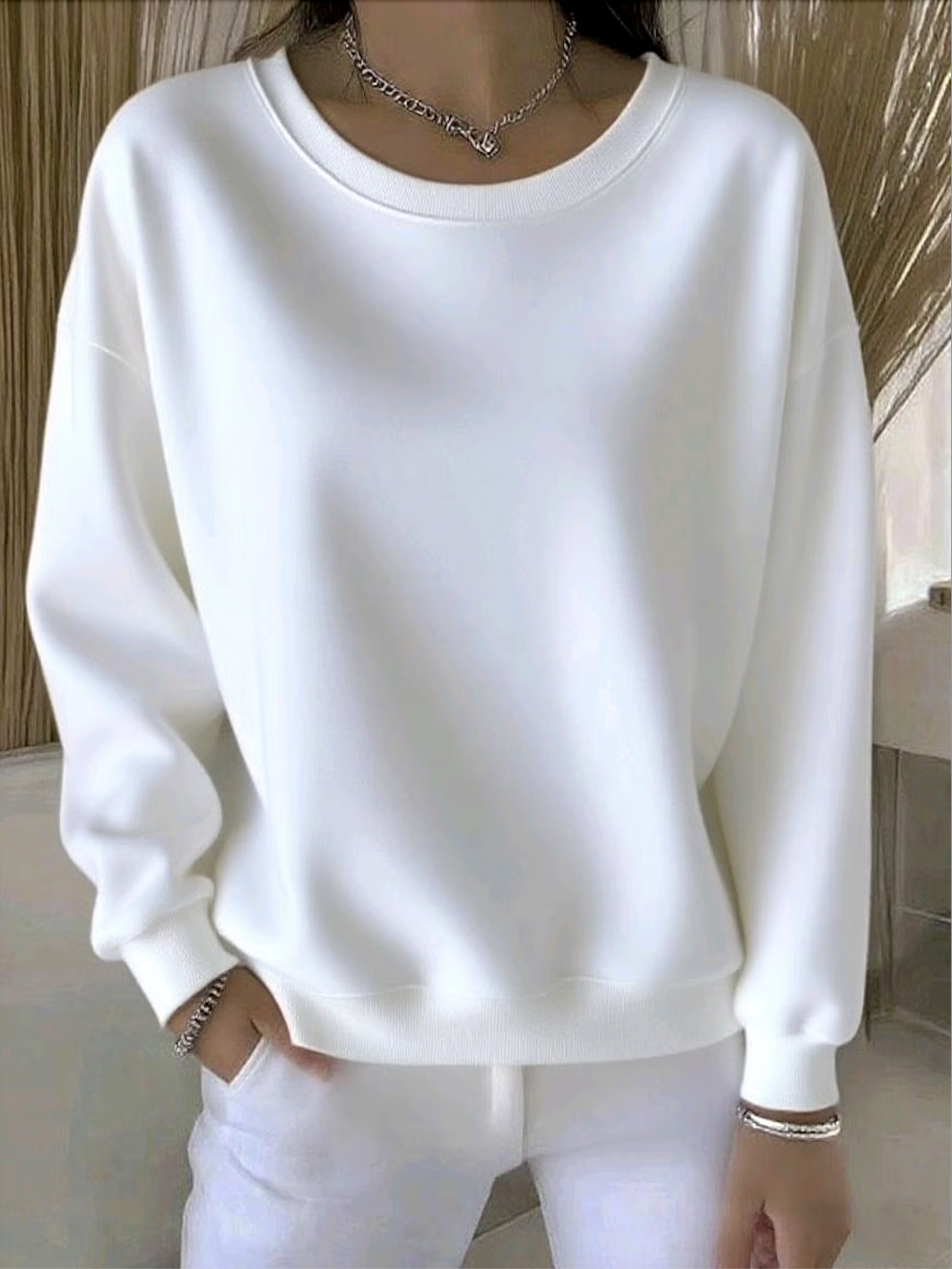Regular Fit Casual Sweatshirt