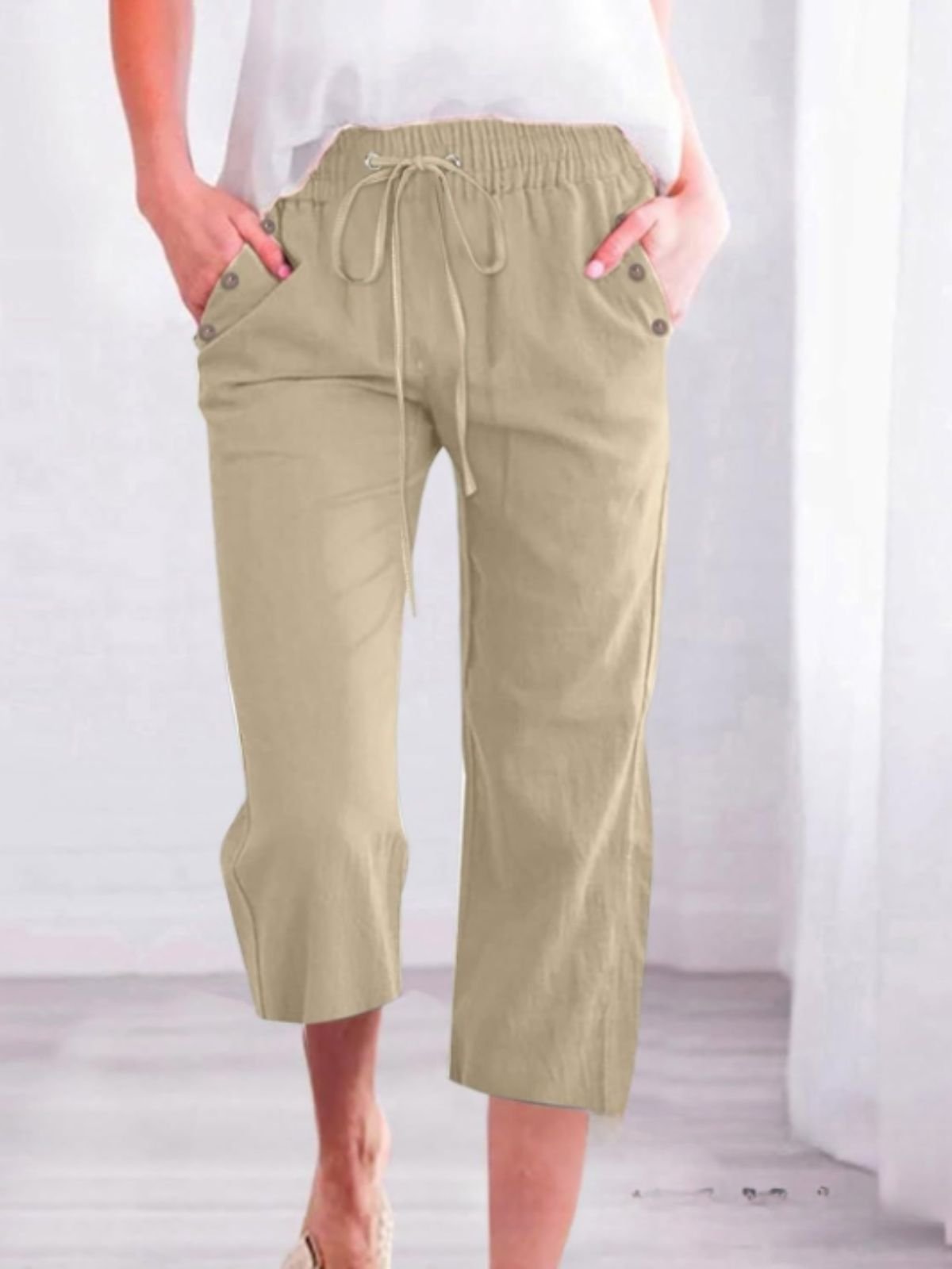 Simple Regular Fit Pants