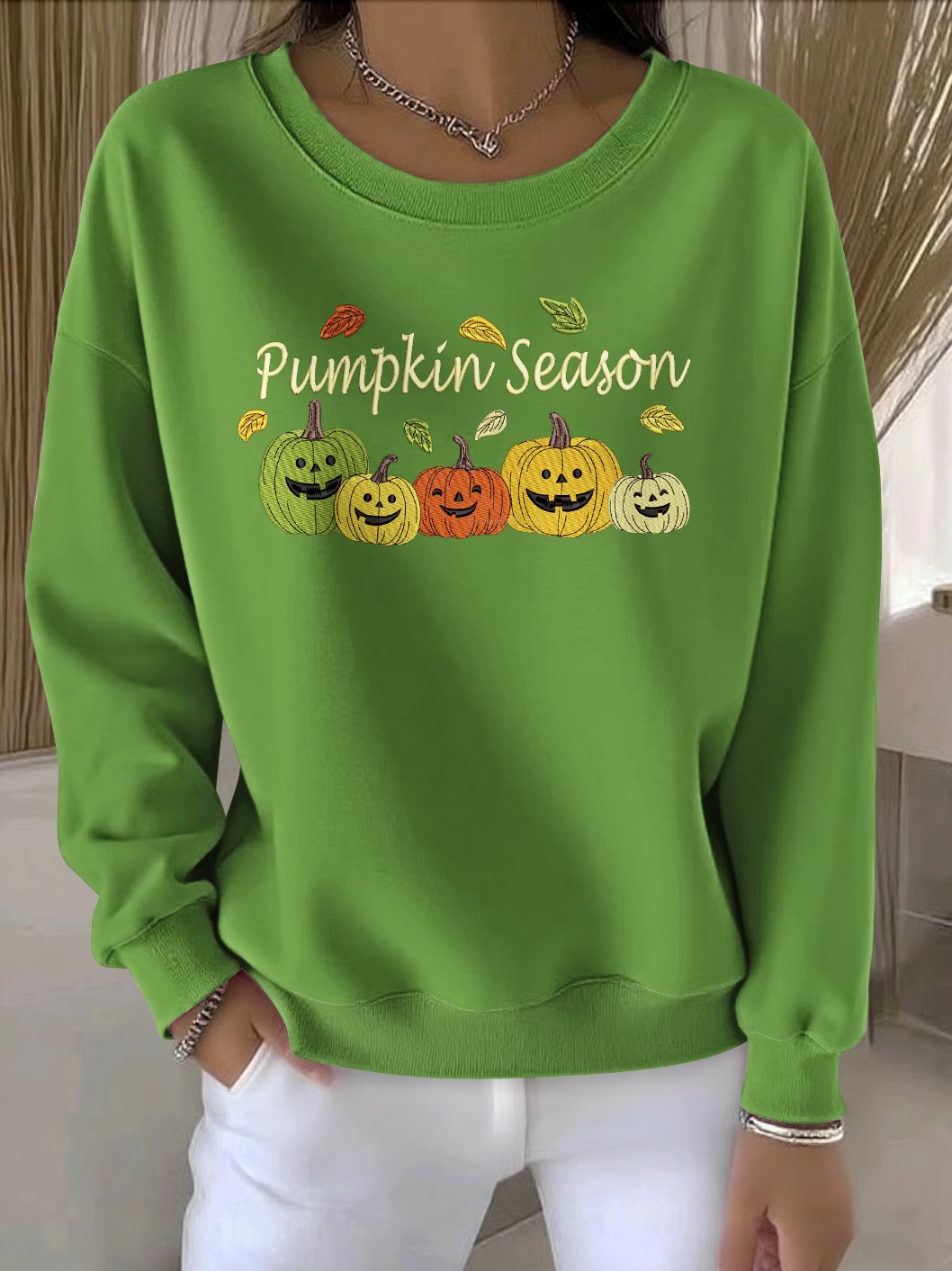 Cotton Casual Regular Fit Sweatshirt