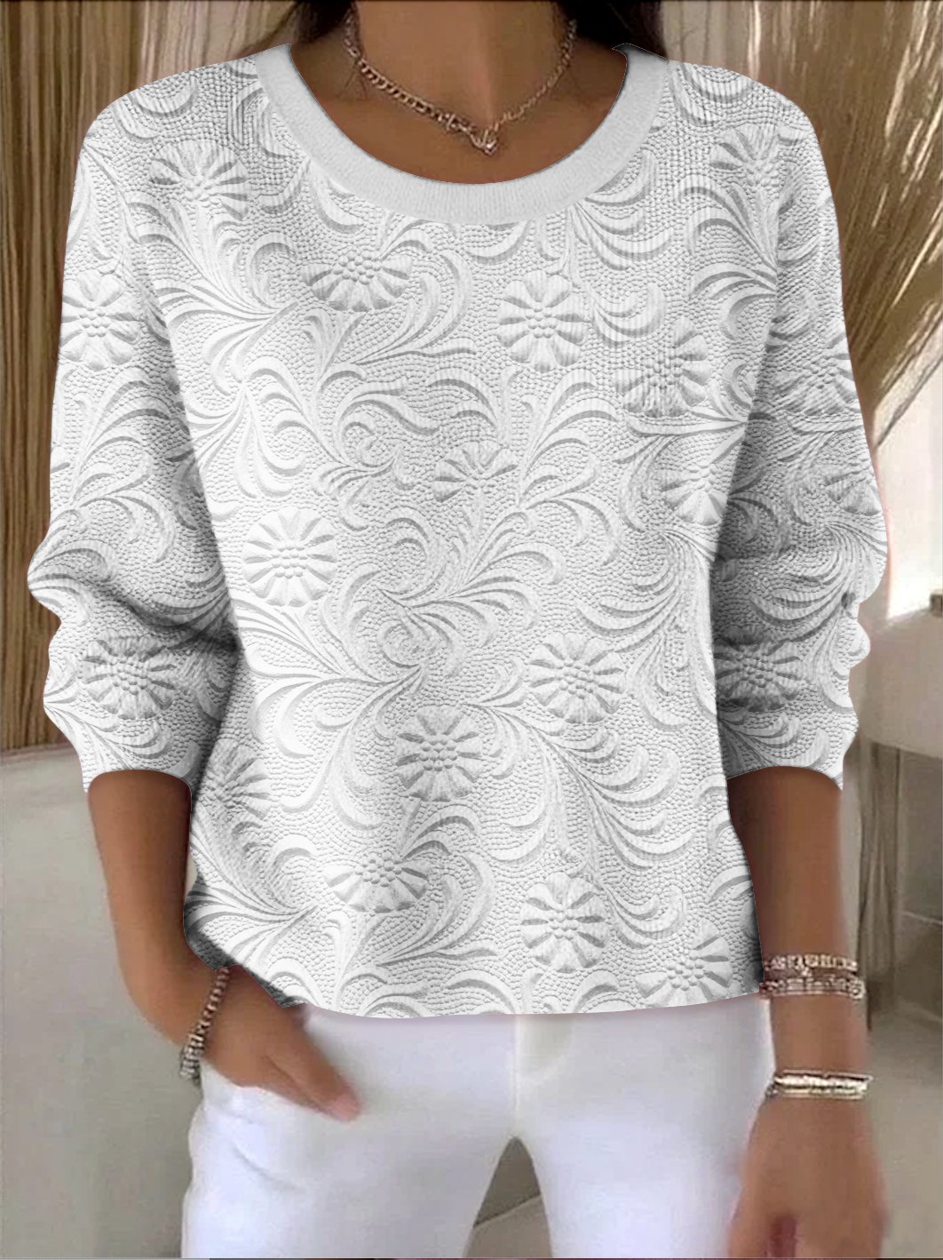 Casual Cotton Regular Fit Sweater