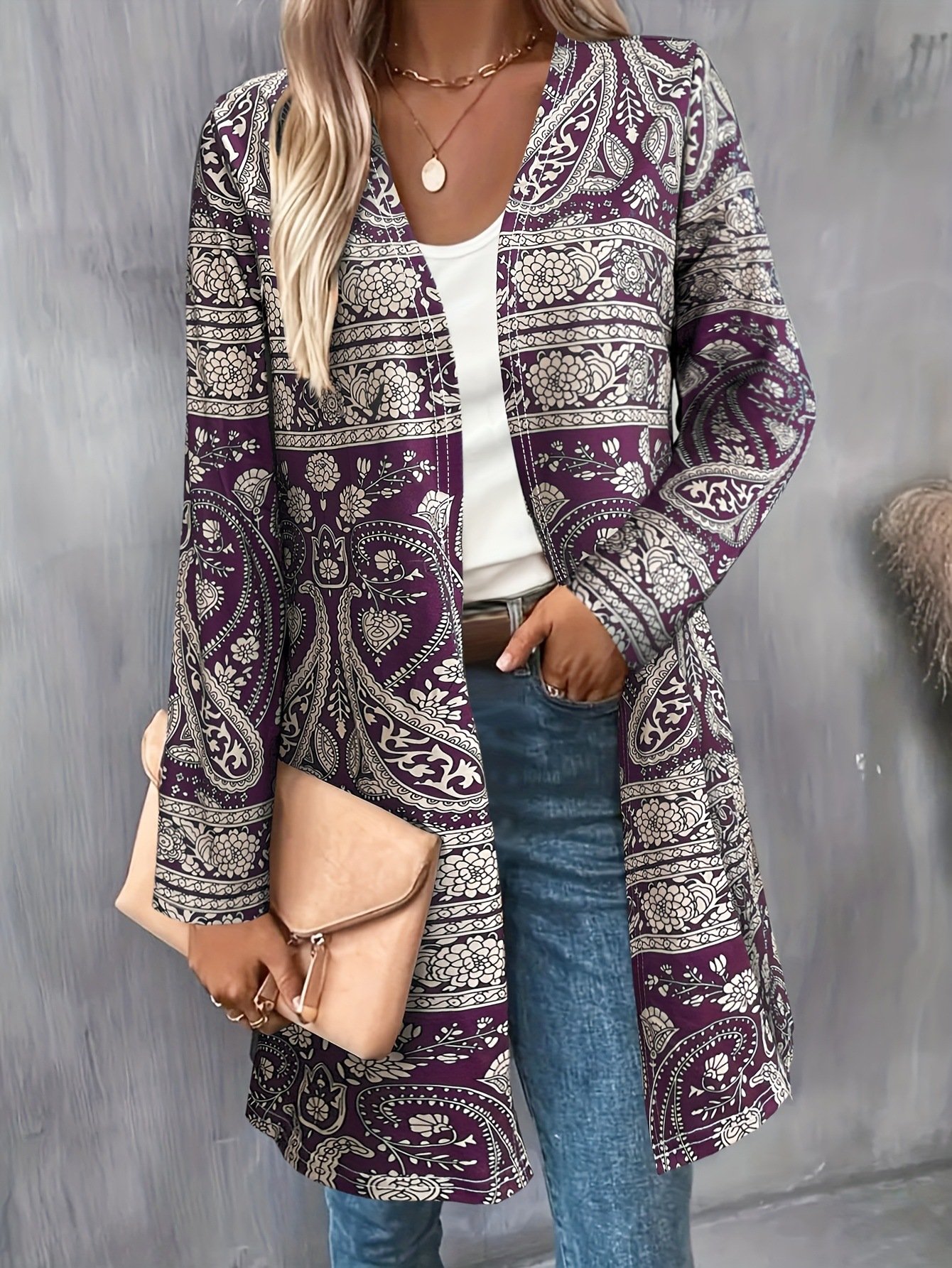 Regular Fit Casual Trench Coat