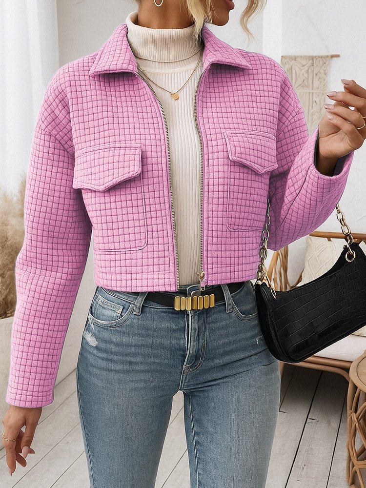 Shawl Collar Casual Jacket
