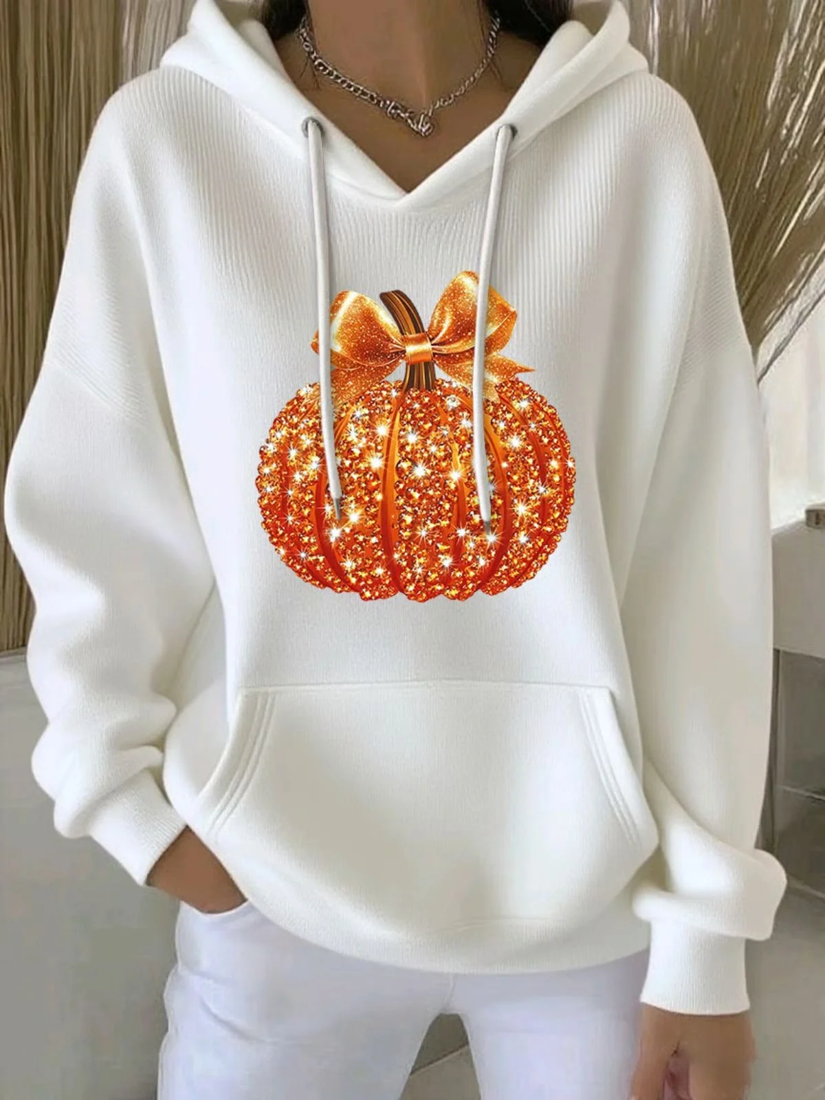 Hooded Casual Regular Fit Hoodie
