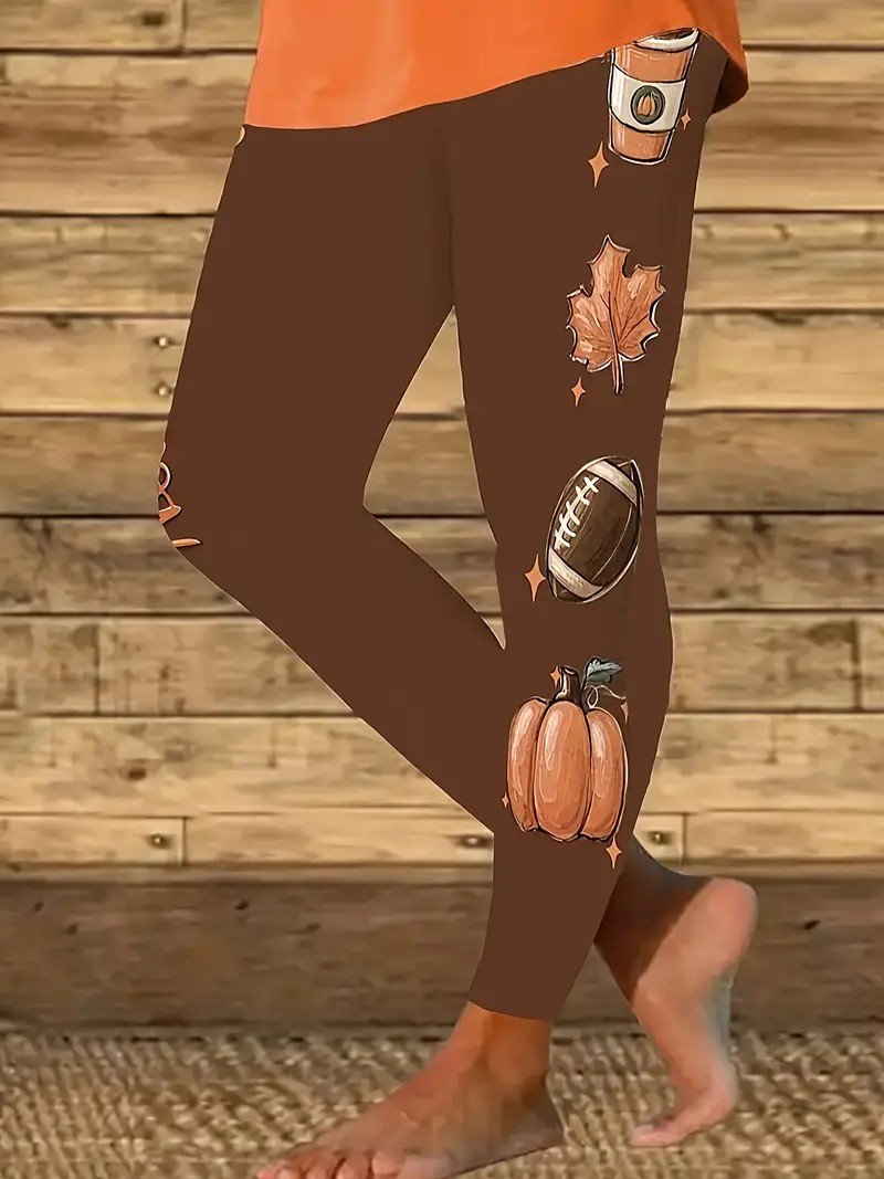 Halloween Casual Tight Leggings