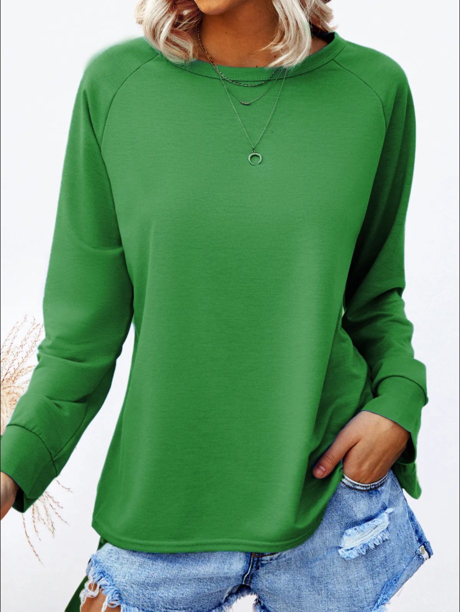 Regular Fit Casual Plain T-Shirt