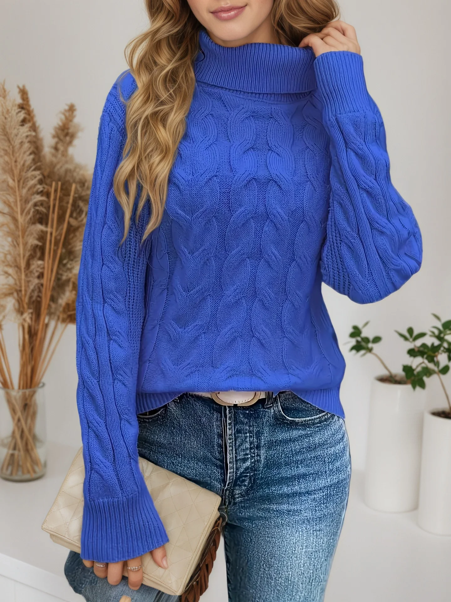 Casual Regular Fit Plain Sweater