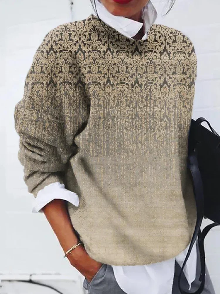 Casual Ethnic Regular Fit Sweater