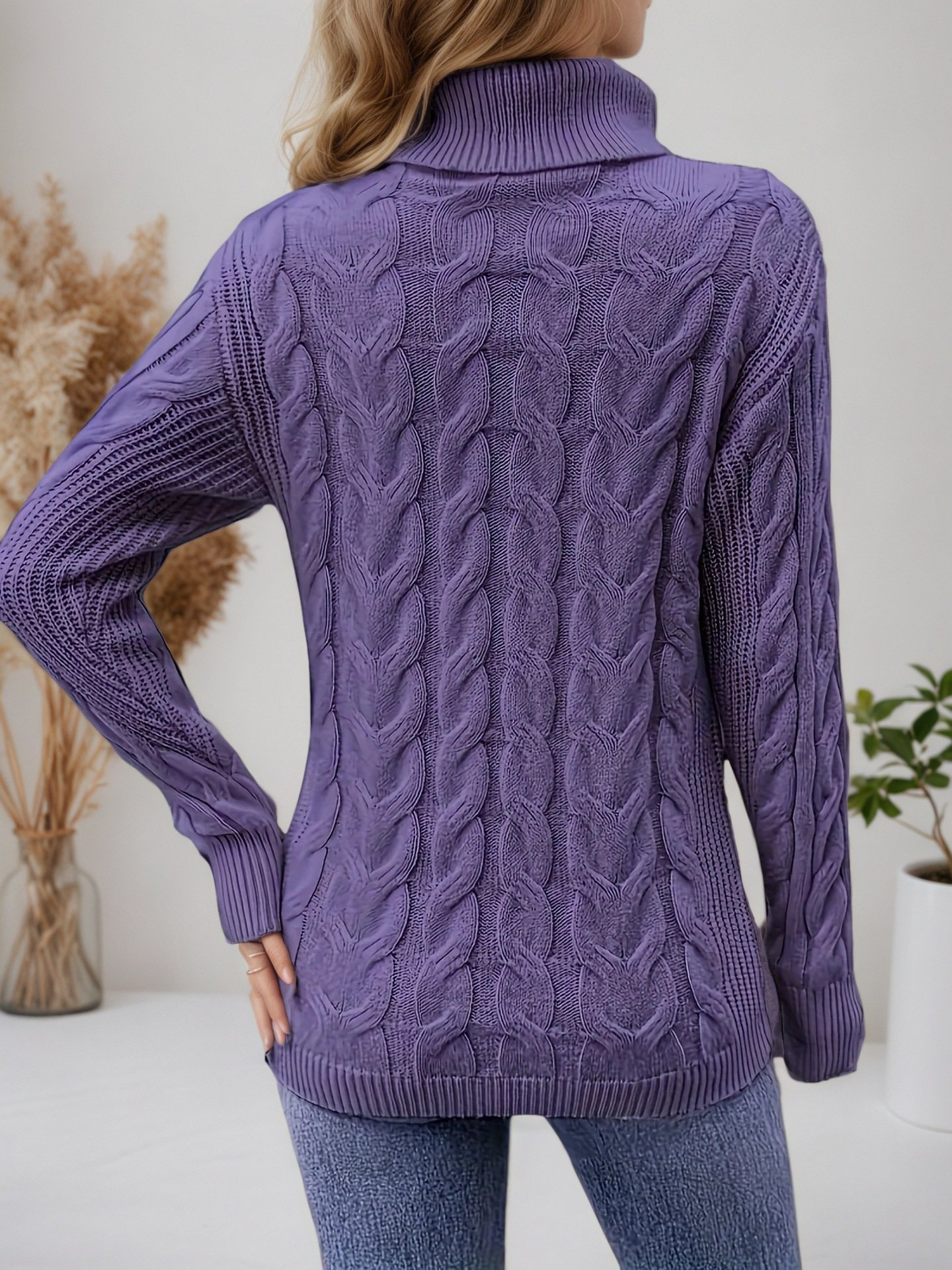 Casual Regular Fit Plain Sweater