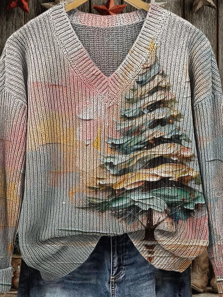 Casual Christmas Loose Sweater