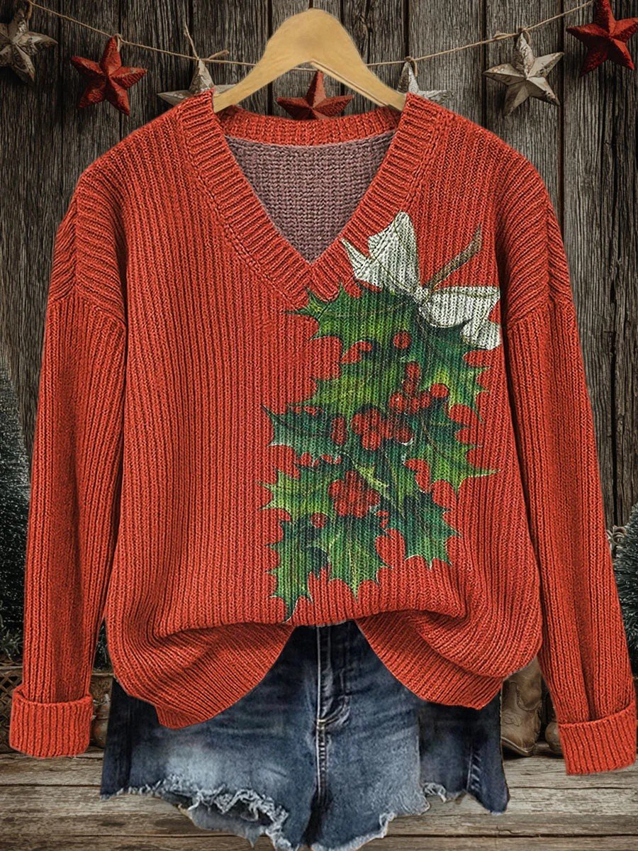Casual Christmas Loose Sweater