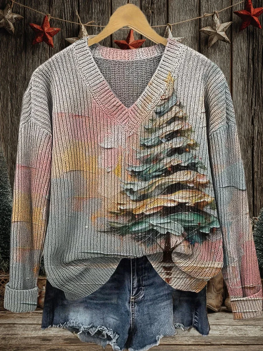 Casual Christmas Loose Sweater