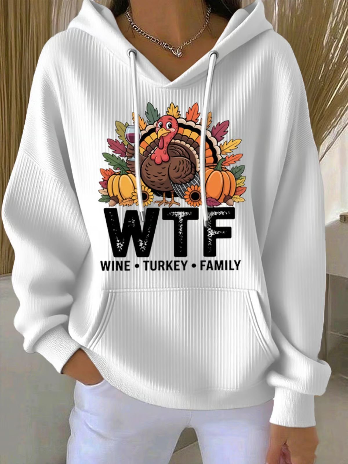 Turkey Vintage Cotton Hoodie