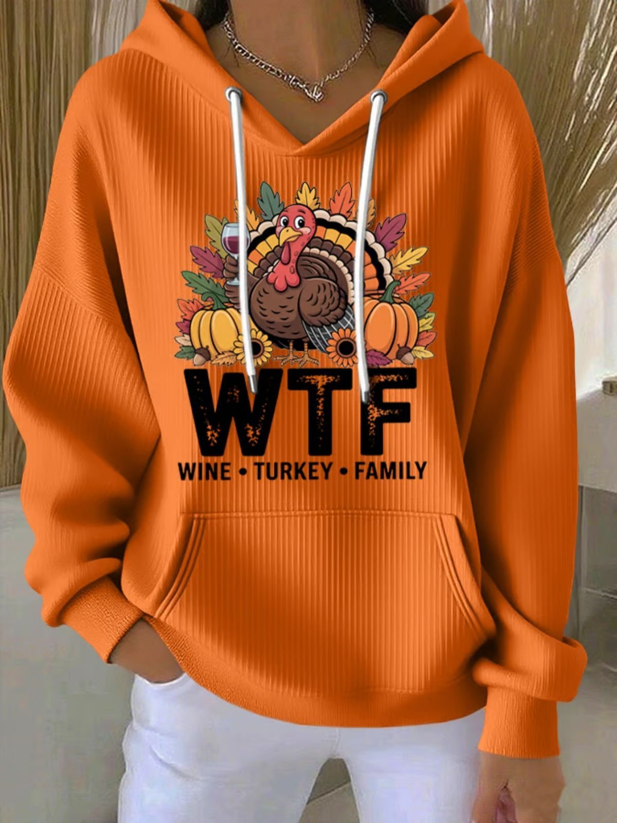 Turkey Vintage Cotton Hoodie