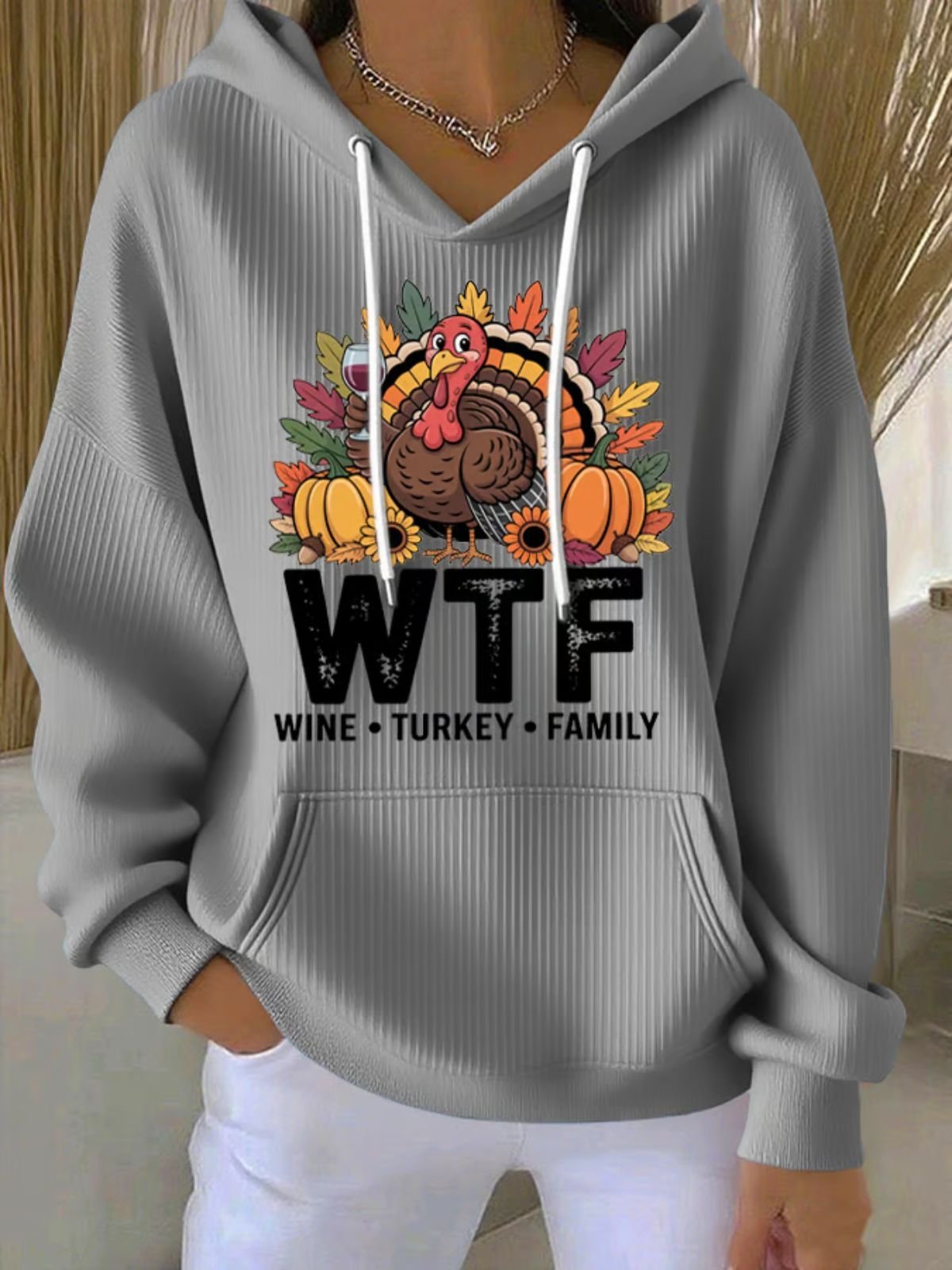 Turkey Vintage Cotton Hoodie