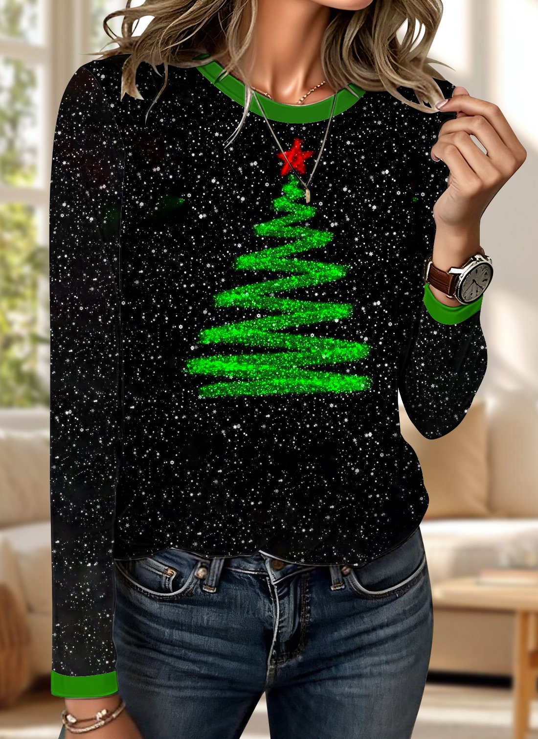 Crew Neck Regular Fit Vintage T-Shirt