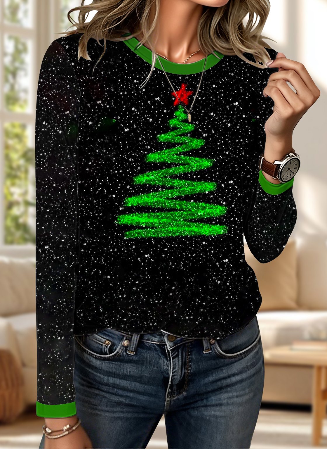 Crew Neck Regular Fit Vintage T-Shirt