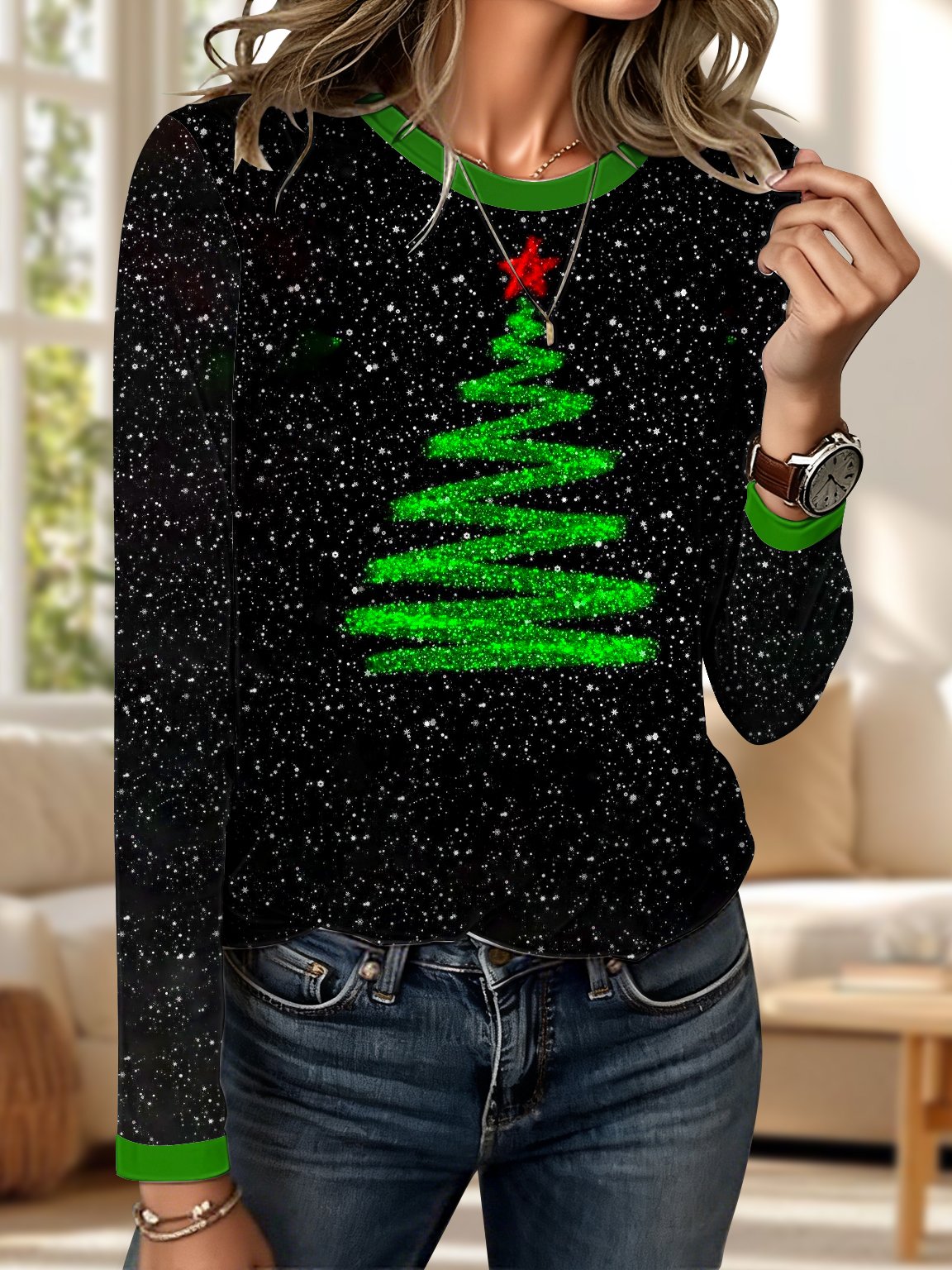 Crew Neck Regular Fit Vintage T-Shirt