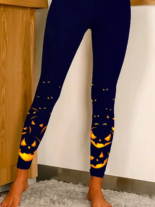 Halloween Tight Casual Leggings