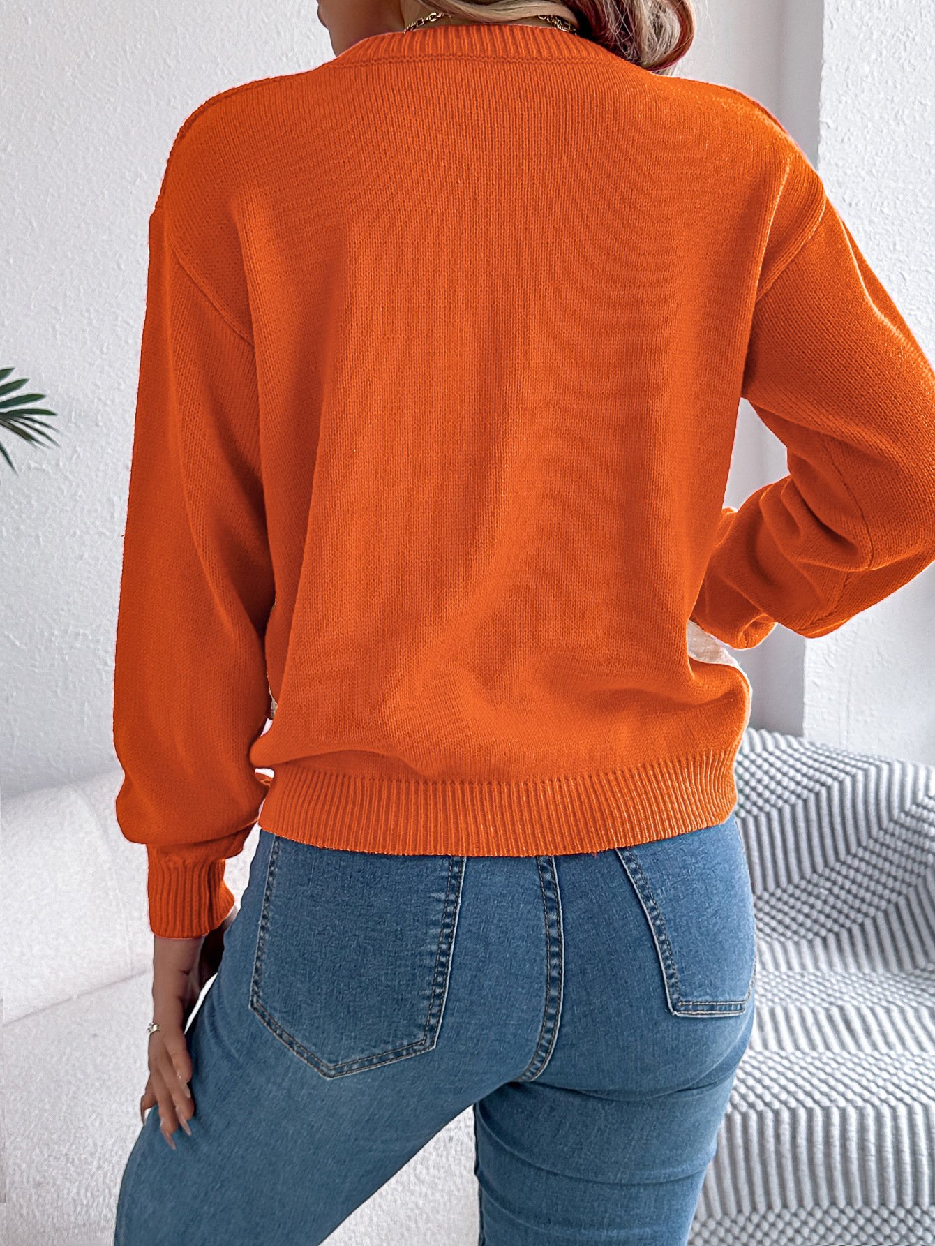 Casual Regular Fit Crew Neck Sweater