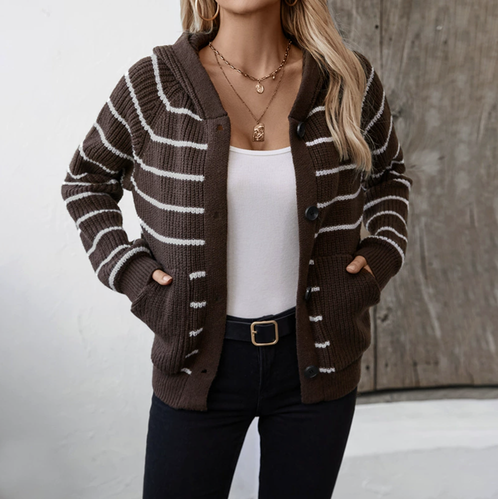 Casual Hoodie Cardigan