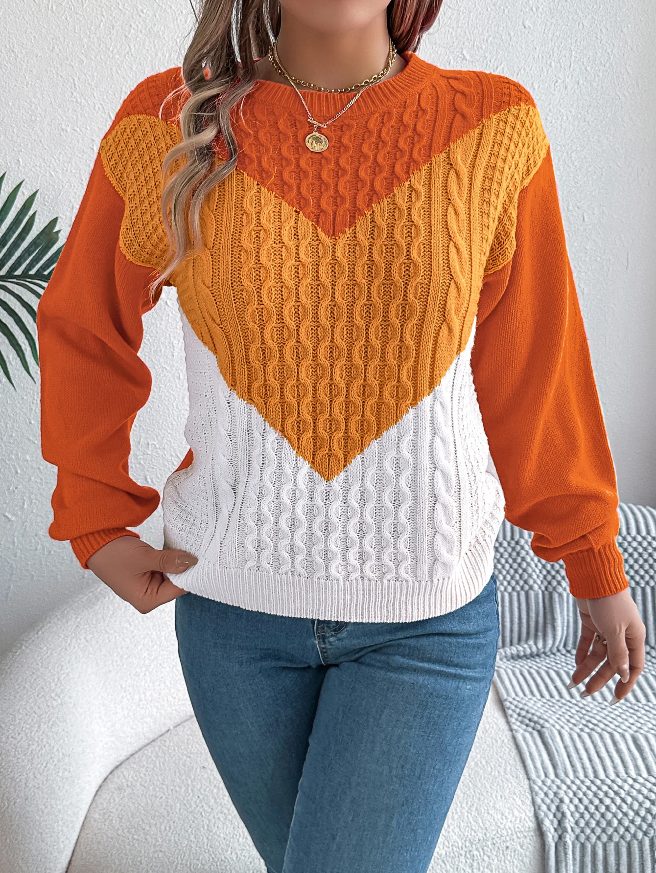 Casual Regular Fit Crew Neck Sweater