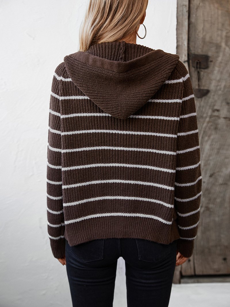 Casual Hoodie Cardigan