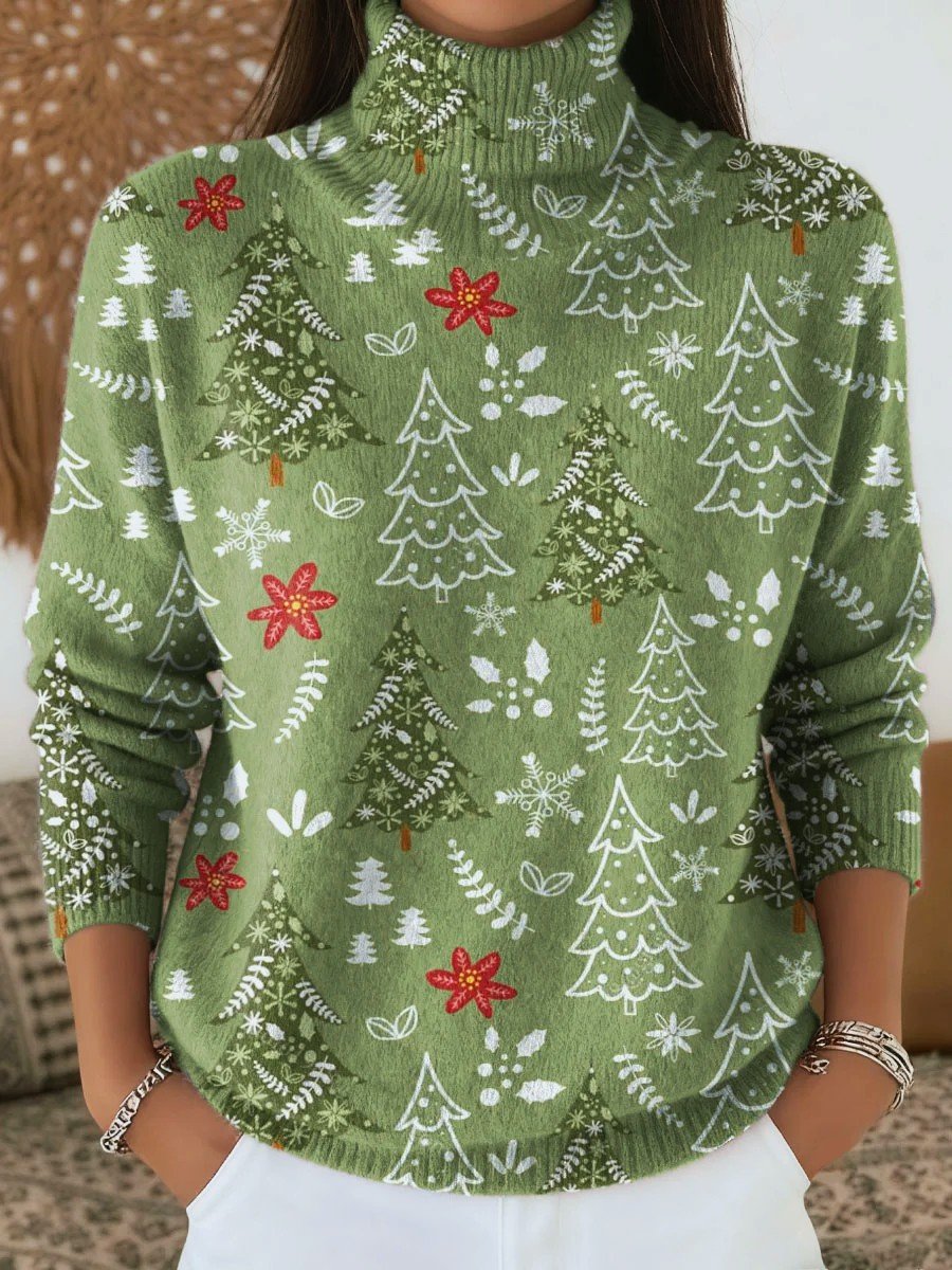 Turtleneck Loose Christmas Casual Sweater