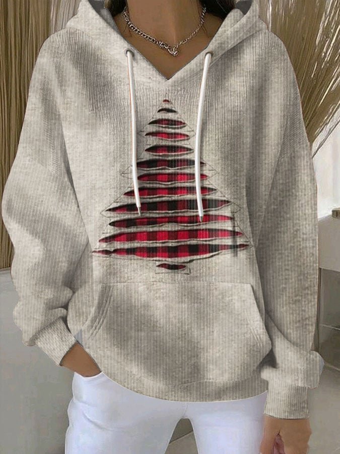Christmas Loose Casual Hoodie