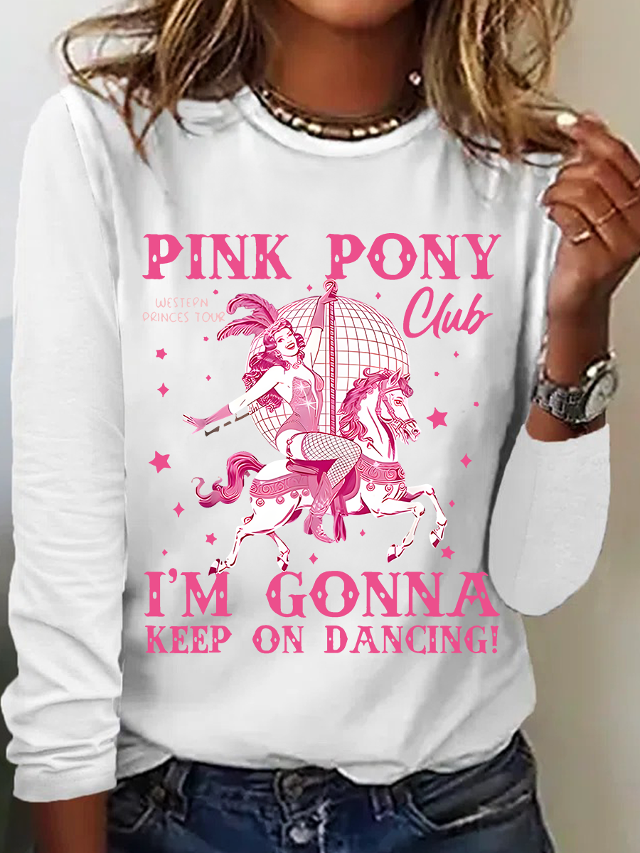 Pink Pony Club Casual Long Sleeve Shirt