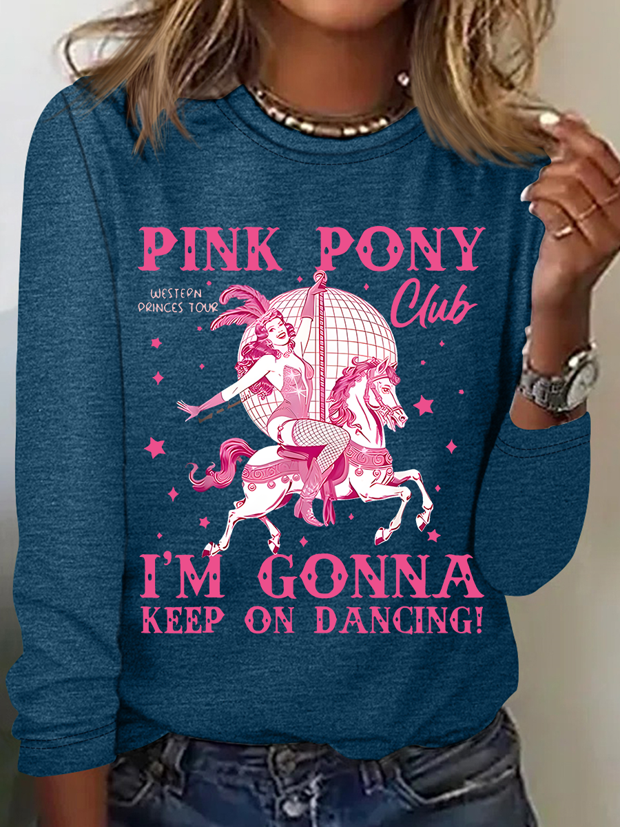 Pink Pony Club Casual Long Sleeve Shirt