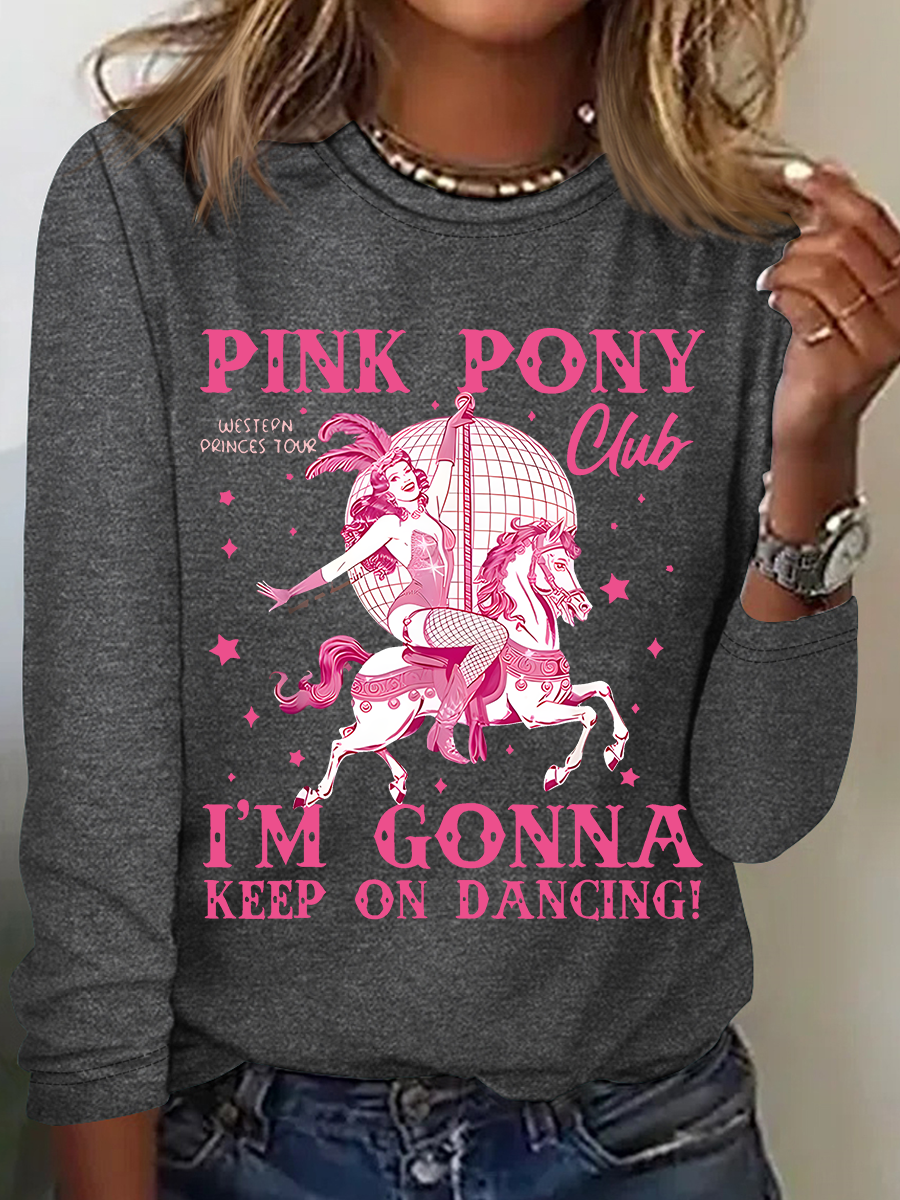 Pink Pony Club Casual Long Sleeve Shirt