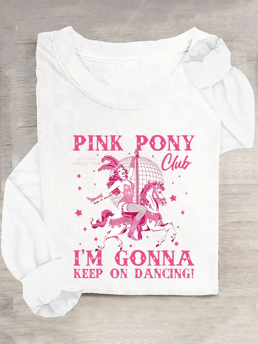 Pink Pony Club Casual Long Sleeve Shirt