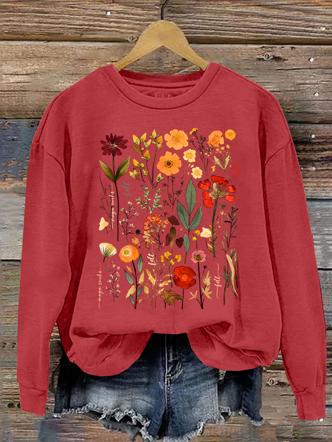 Subtle Anti-Trump Flowers Sweatshirts , Anti-Maga Floral , Fdt Merch, Feminist Gift Casual Sweatshirts Casual Sweatshirt