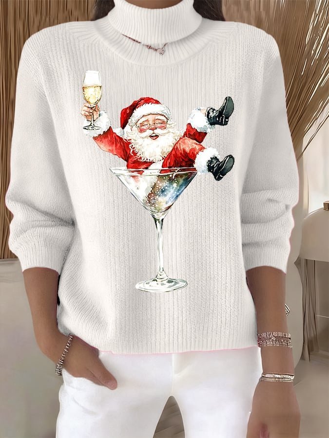 Turtleneck Christmas Casual Sweater