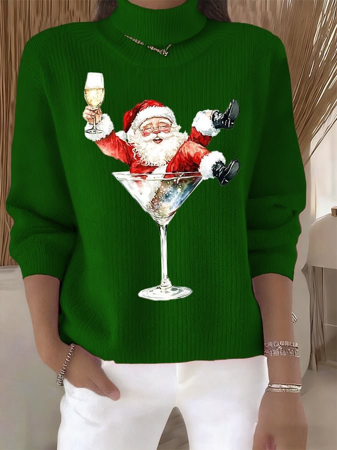 Turtleneck Christmas Casual Sweater