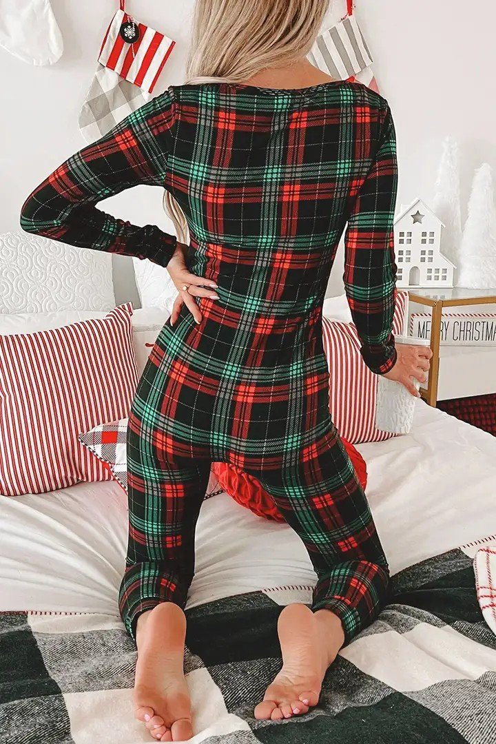 V Neck Sexy Christmas Regular Fit Lounge Set