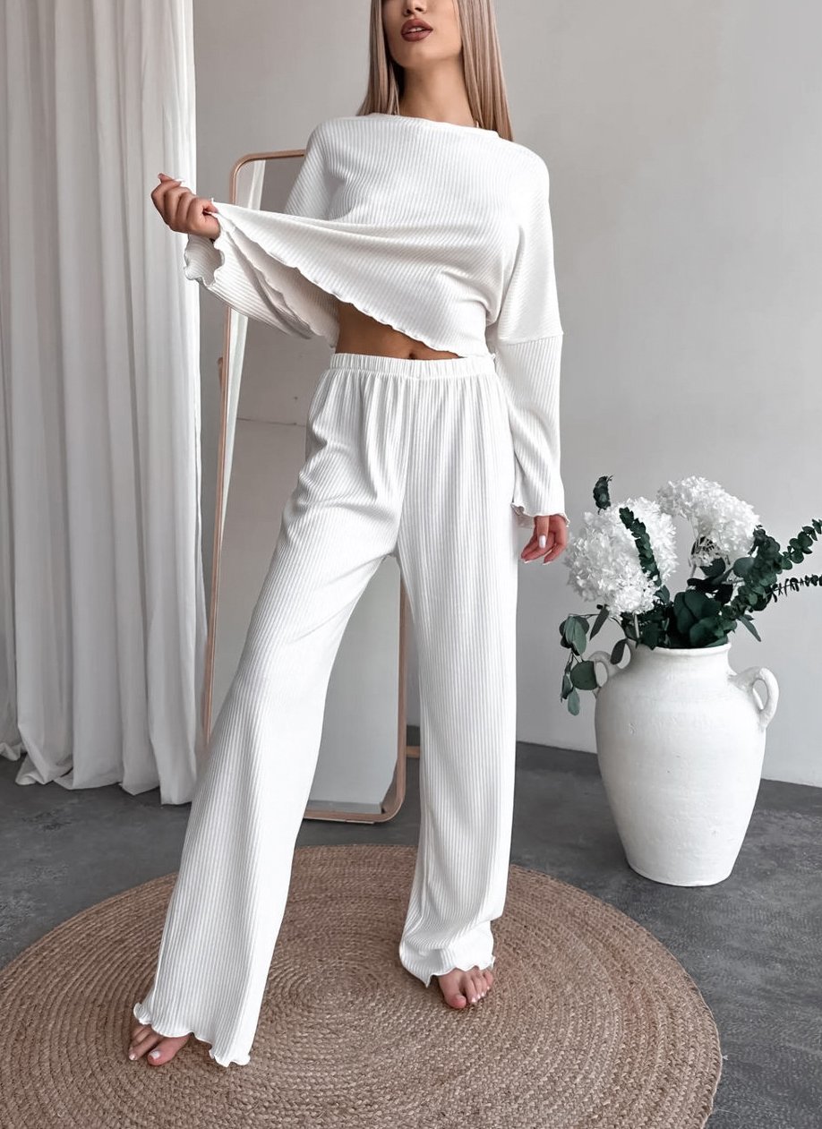 Cotton Casual Two-Piece Set