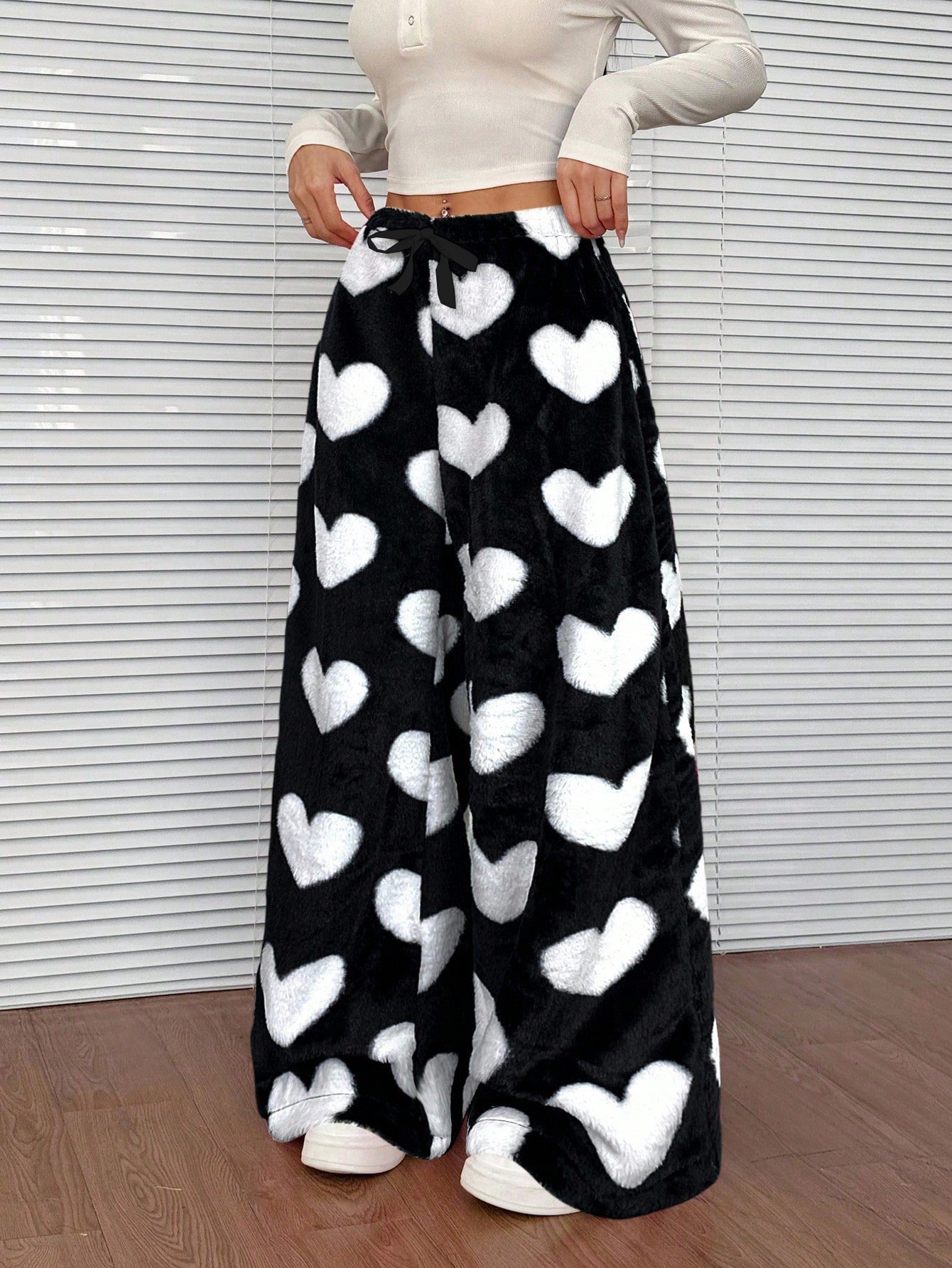 Loose Simple Leopard Pants
