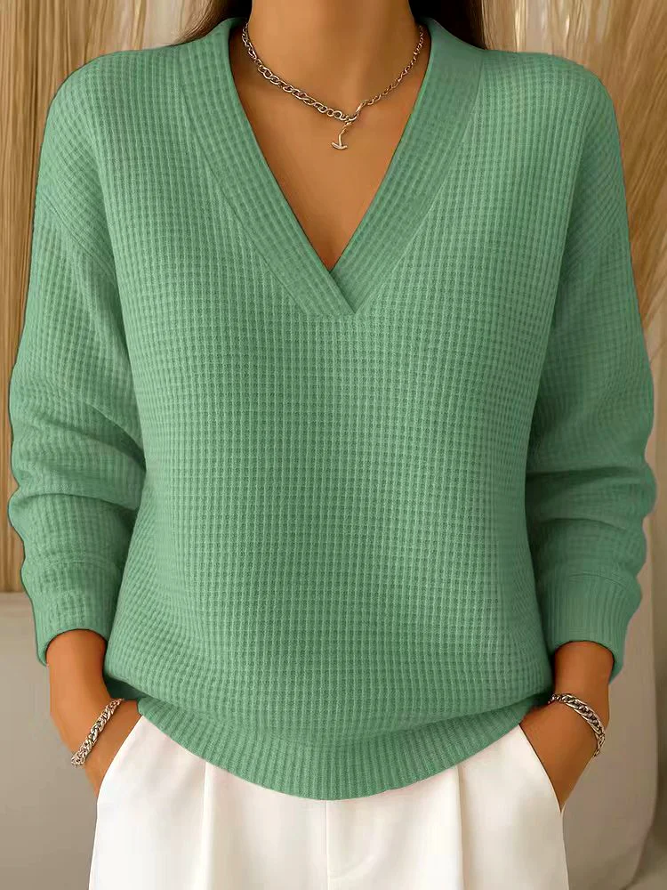 Casual Knitted T-Shirt