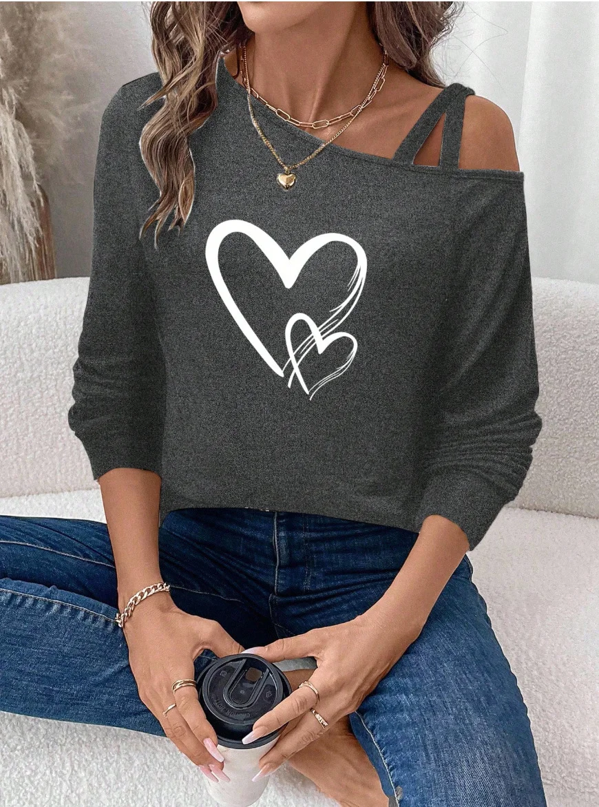 Regular Fit Geometric Casual T-Shirt