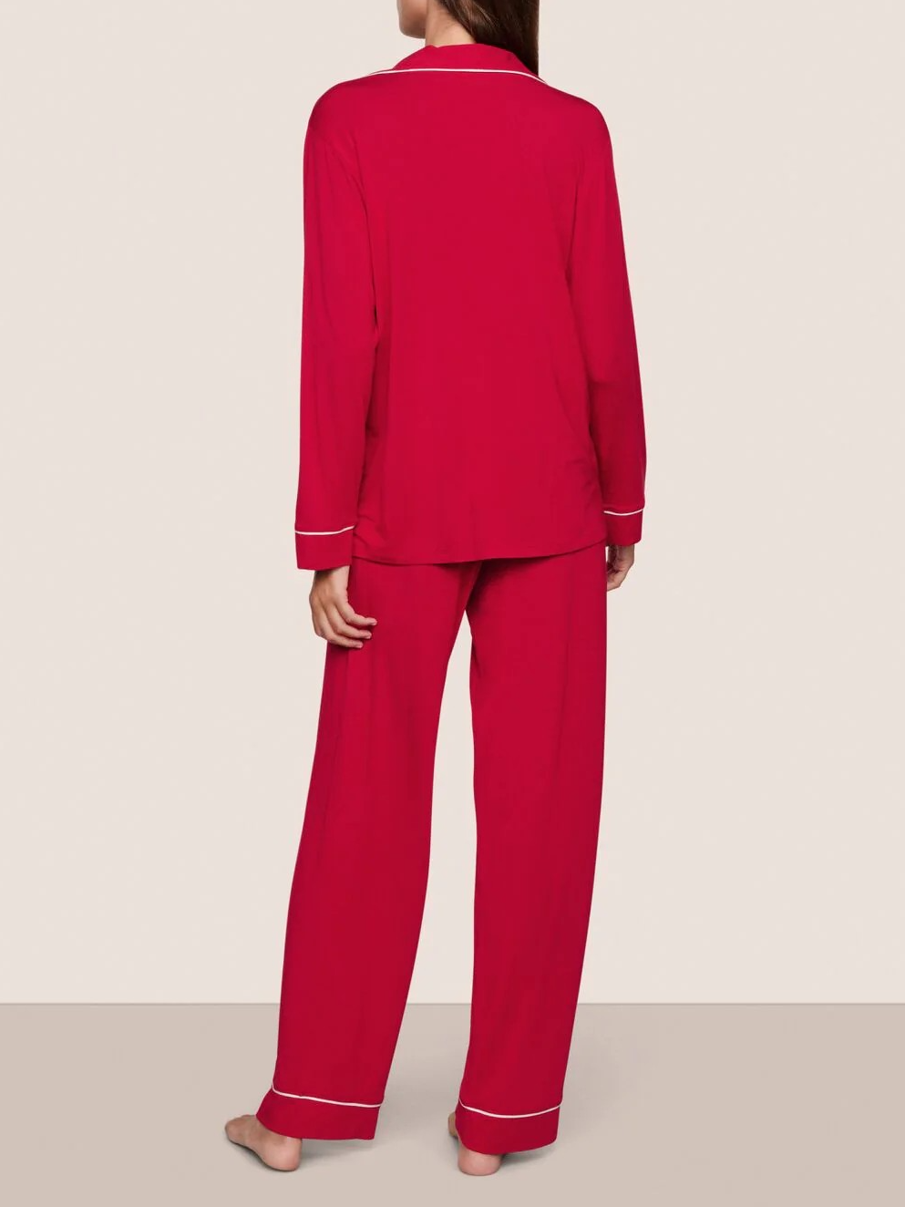 Modal Long-Sleeved Trousers Pajamas Set Home Clothes