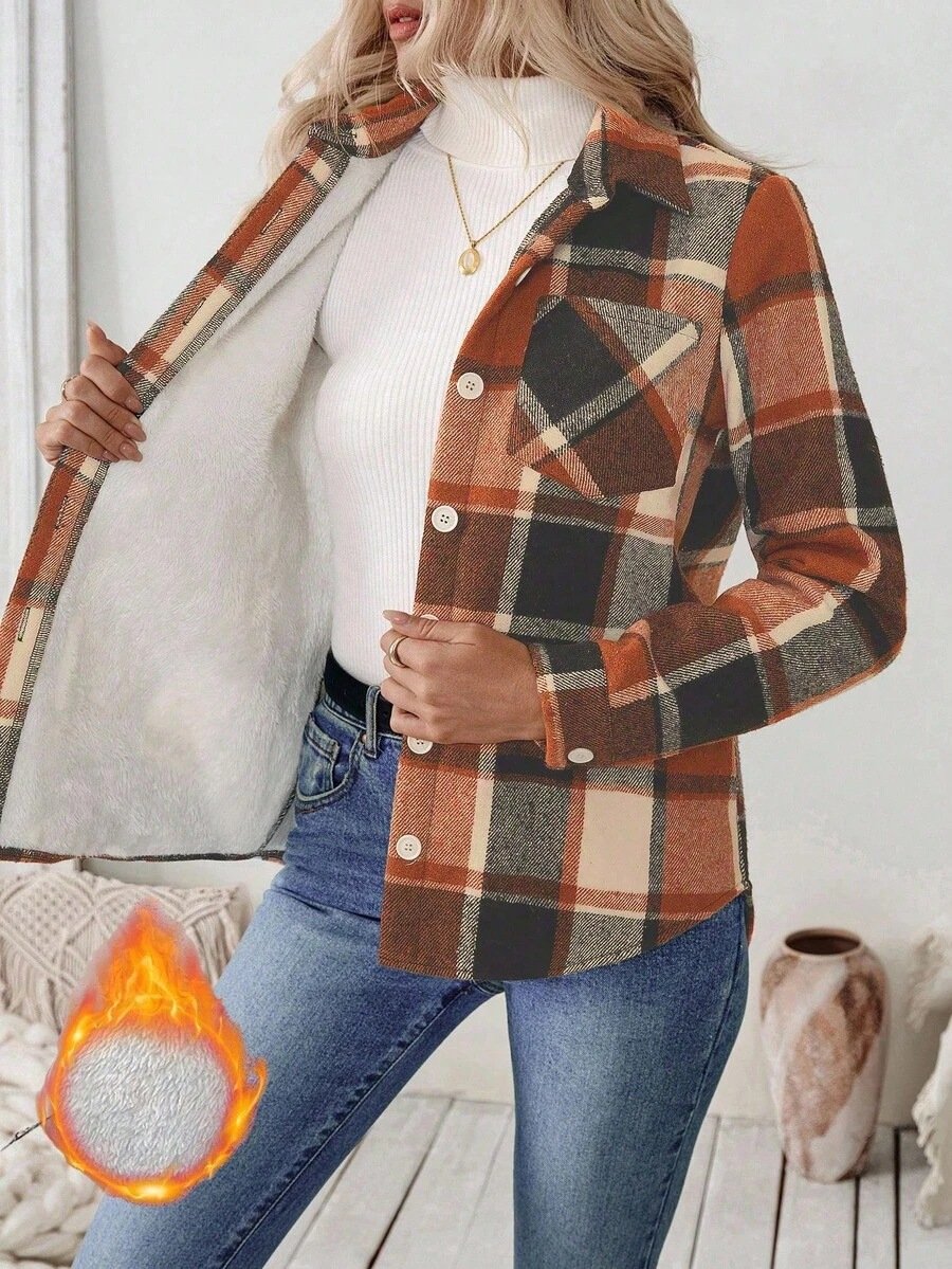 Cotton Casual Shirt Collar Regular Fit Jacket