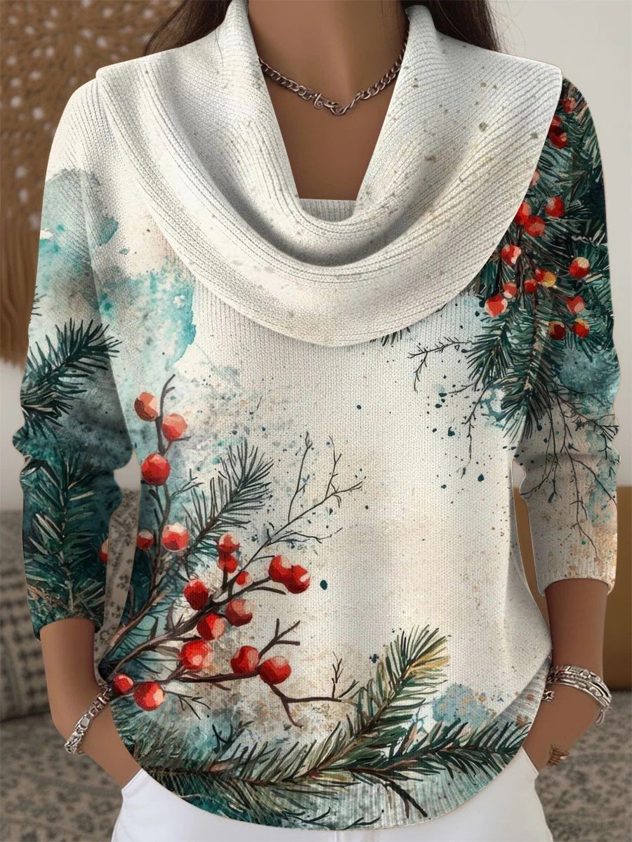 Simple Gradient Pattern Others Loose Sweater