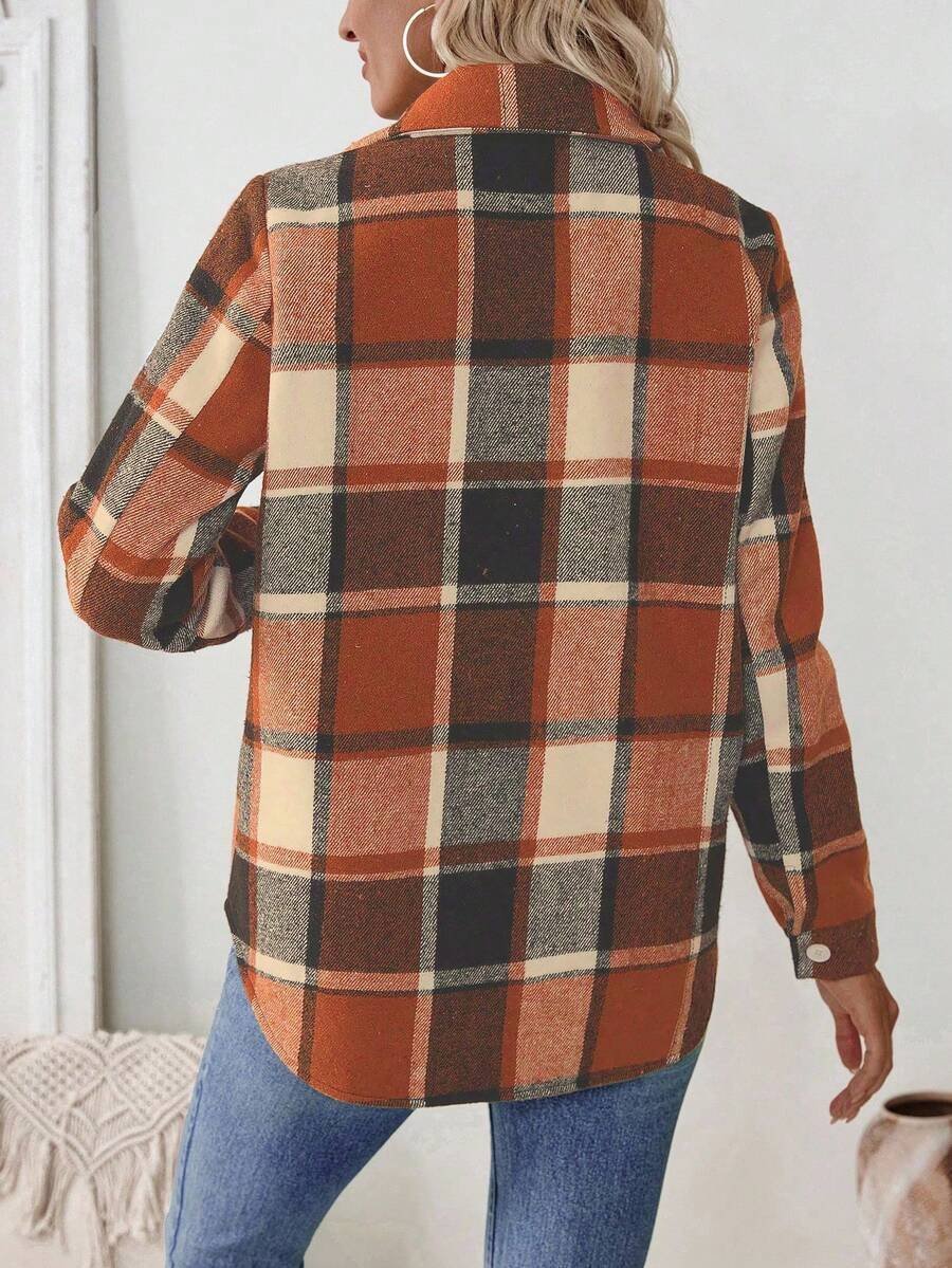 Cotton Casual Shirt Collar Regular Fit Jacket